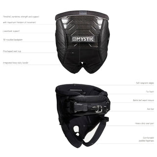 MYSTIC MARSHALL SEAT HARNESS BLACK