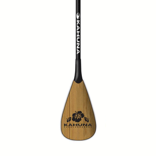 KAHUNA 2 PC CARBON/BAMBOO WAHINE PADDLE