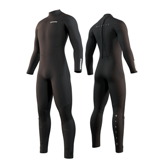 MYSTIC MARSHALL FULLSUIT 3/2 BACK-ZIP BLACK