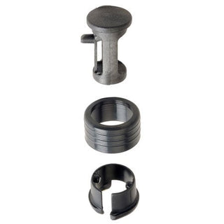 CHINOOK COLLAR-SKINNY SNAP COLLAR -3 PCS. WITH TOP CAP #167