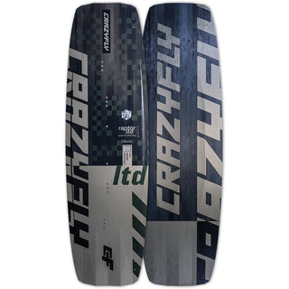 CRAZYFLY RAPTOR LTD 2024 140x42CM WITH BLACK LOCK  BINDINGS CARBON