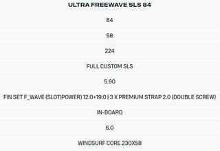 DUOTONE ULTRA FREEWAVE SLS 2026