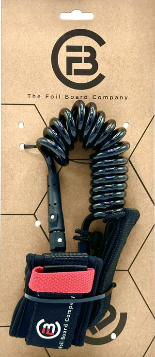 FBC WING FOIL WRIST LEASH COILED