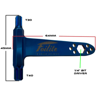FOILITE TITANIUM TORX HAMMER MULTI TOOL T30/T40