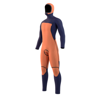 MYSTIC MARSHALL HOODED FULLSUIT 5/3 FZIP