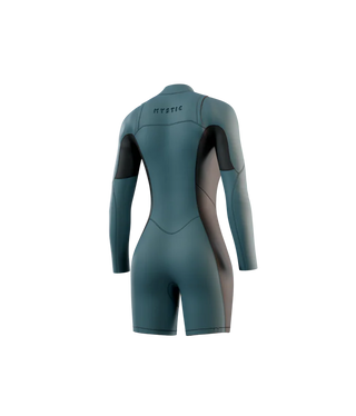 MYSTIC HAVEN LONGARM SHORTY 3/2 MM DOUBLE FZIP WOMEN