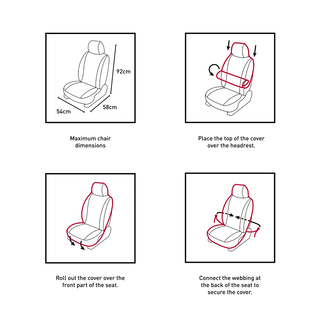 MYSTIC CAR SEAT COVER