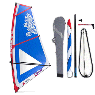 STARBOARD SUP WINDSURFING SAIL COMPACT PACKAGE (4.5m-6.5m)